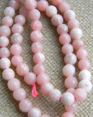 Opal roz fatetat 6 mm (F8)