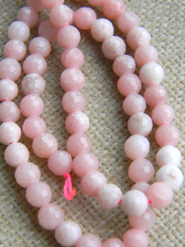 Opal roz fatetat 6 mm (F8)