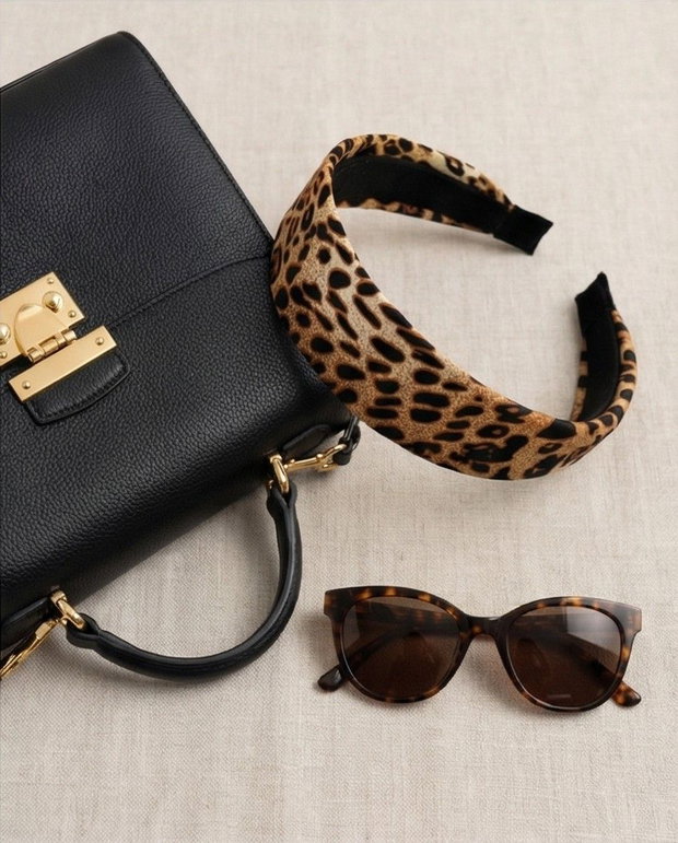 Bentița Animal Print - Leopard