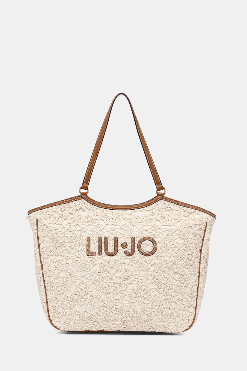 Liu Jo tote bag pentru femei, din bumbac