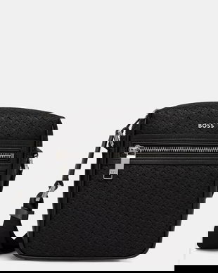 BOSS borsetă de umăr pentru bărbați cu imitație de piele