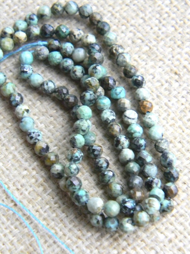 Turcoaz african fatetat 4 mm (F9)