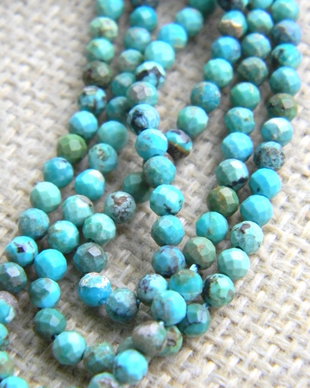 Turcoaz natural fatetat 3 mm (F7)