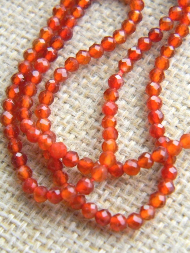Carneol fatetat 3 mm (M2)