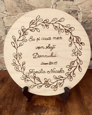 Pirogravura personalizată