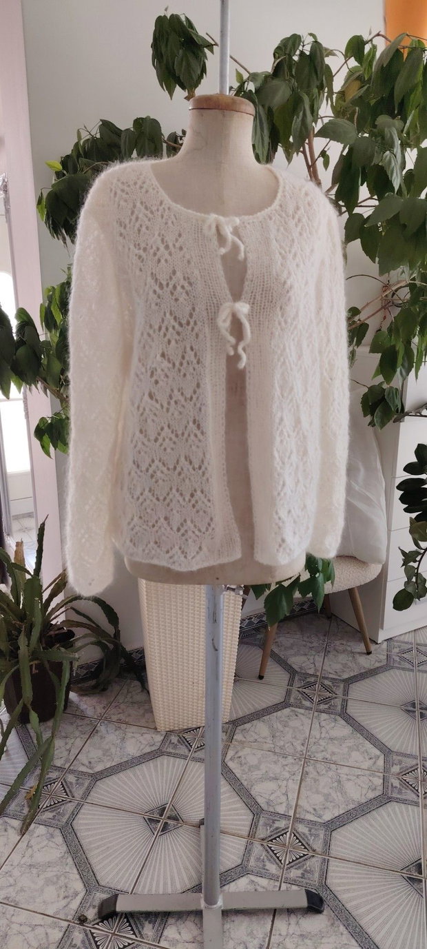 Cardigan mohair