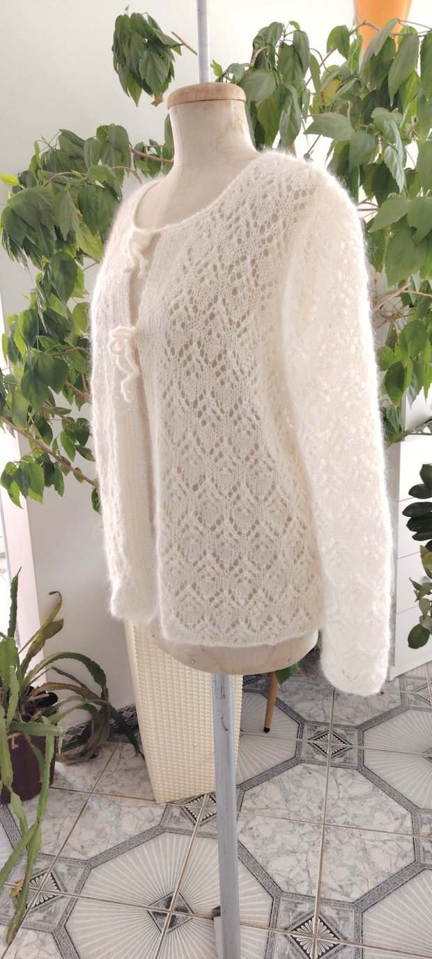 Cardigan mohair