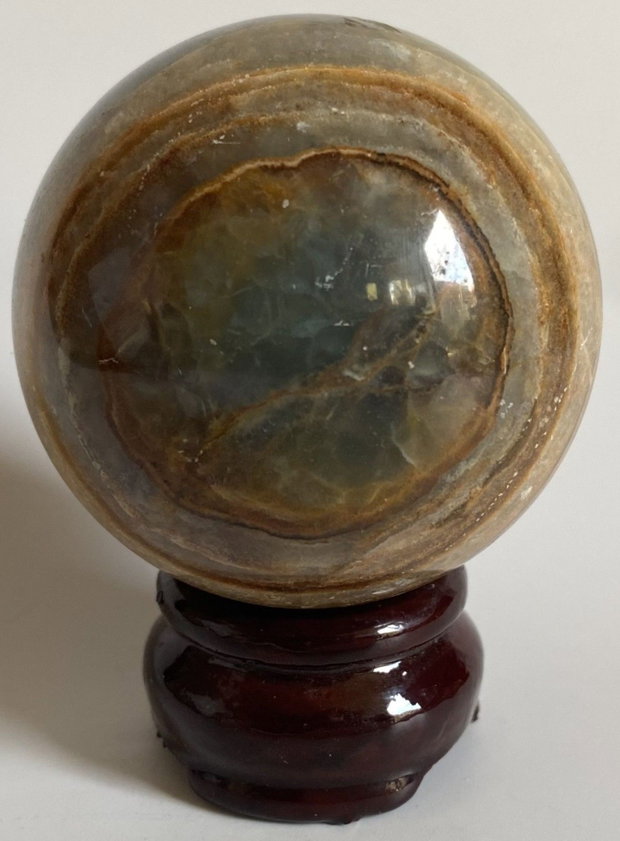 Onix Albastru - Sfera piatra semipretioasa