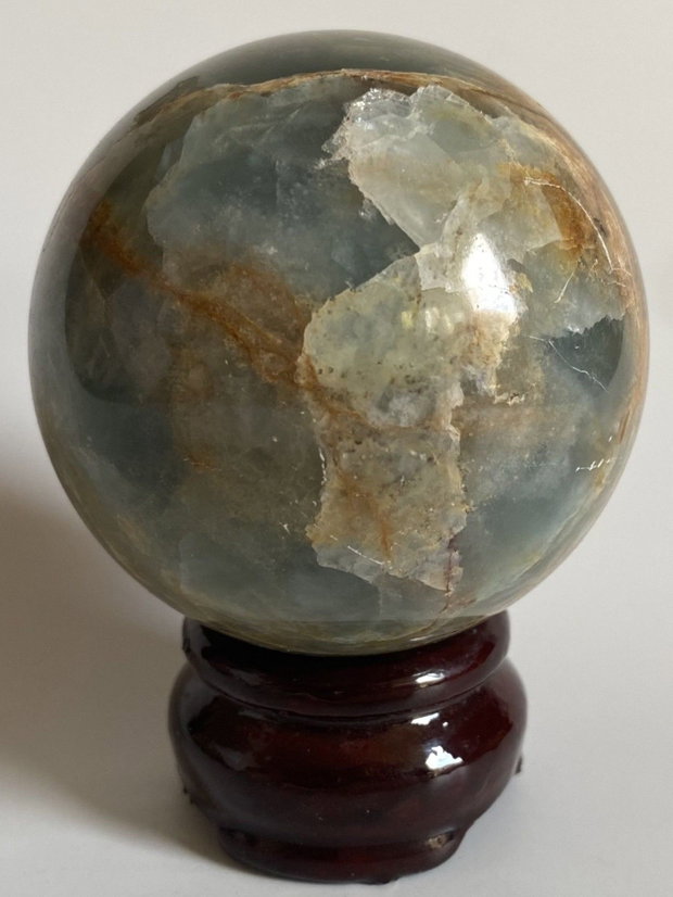 Onix Albastru - Sfera piatra semipretioasa