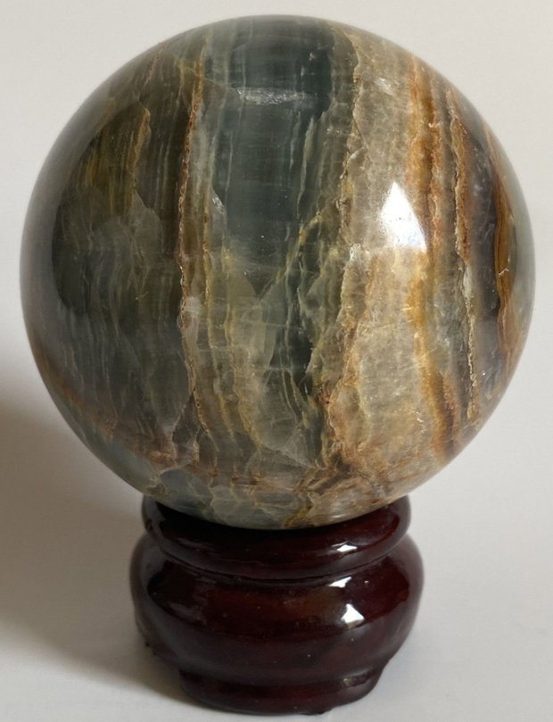 Onix Albastru - Sfera piatra semipretioasa