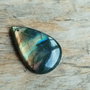 Pandantiv labradorit, 44x30 mm