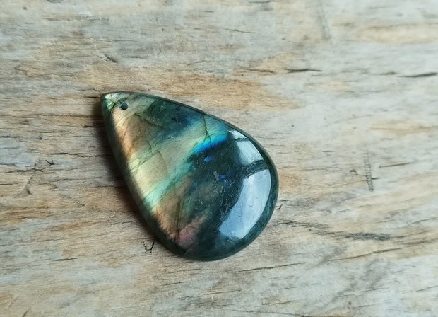 Pandantiv labradorit, 44x30 mm