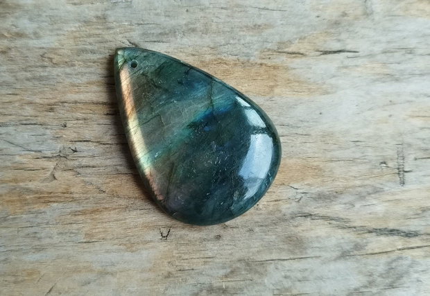 Pandantiv labradorit, 44x30 mm