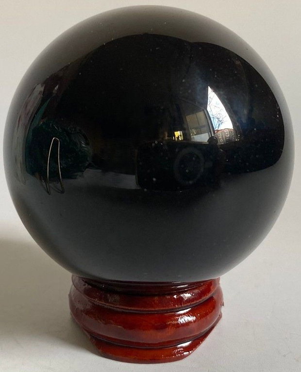 Obsidian Rainbow (Curcubeu) - Sfera piatra semipretioasa