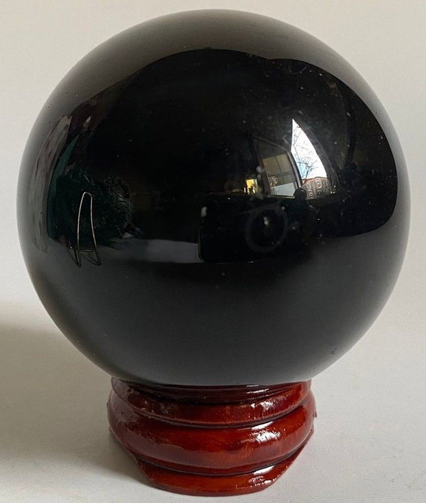 Obsidian Rainbow (Curcubeu) - Sfera piatra semipretioasa