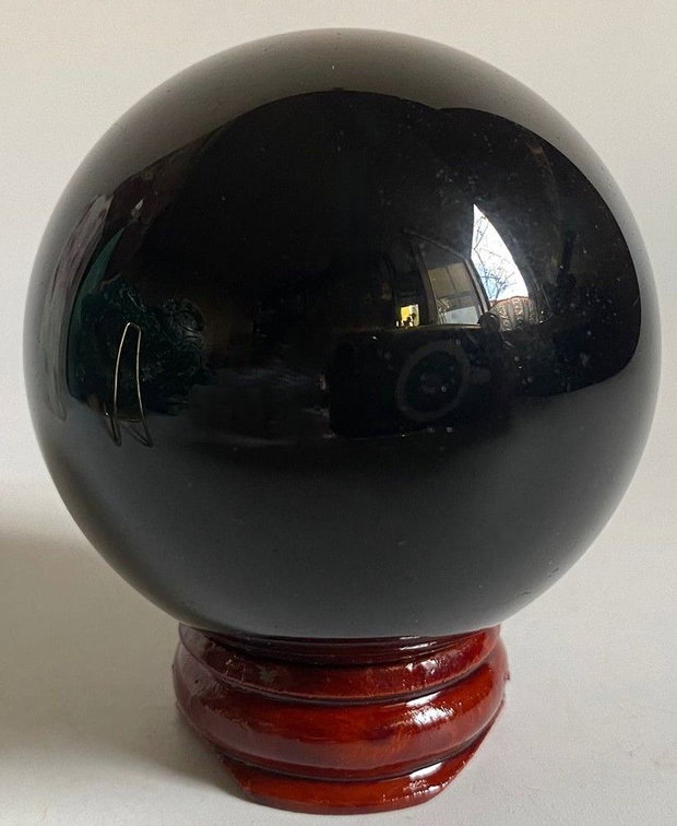 Obsidian Rainbow (Curcubeu) - Sfera piatra semipretioasa