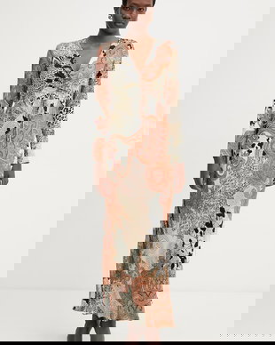 Marciano by Guess rochie cu vâscoză GWENDA