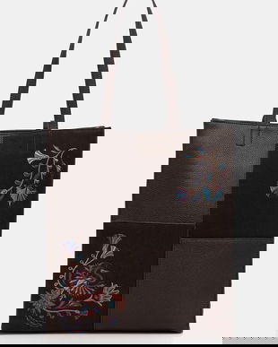 Medicine geantă shopper pentru femei, din imitație de piele