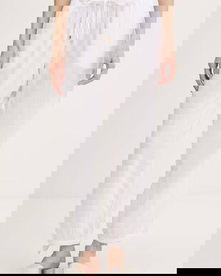 Lauren Ralph Lauren pantaloni drepți de femei din bumbac