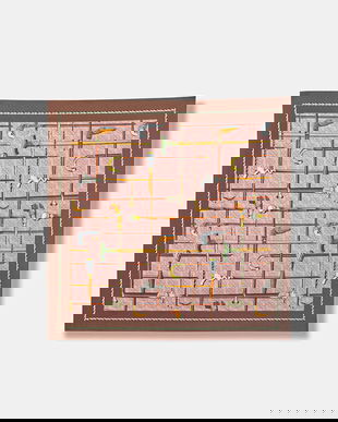 Drôle de Monsieur eșarfă de damă de mătase Cannes