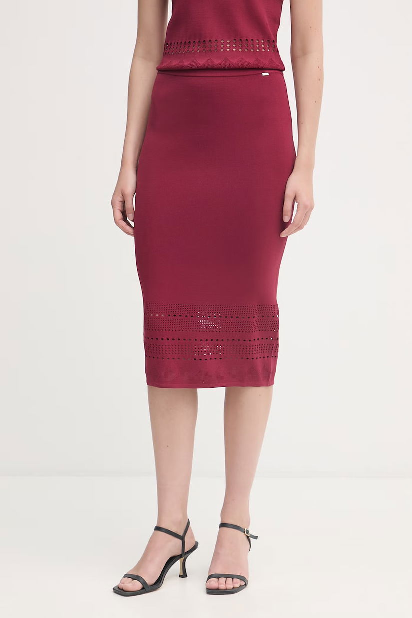 Gaudi fustă cu vâscoză