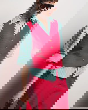 Medicine vestă din vâscoză de damă