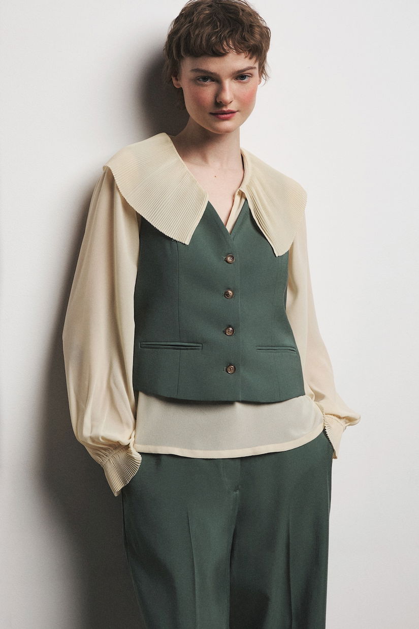 Medicine vestă de femei cu vâscoză