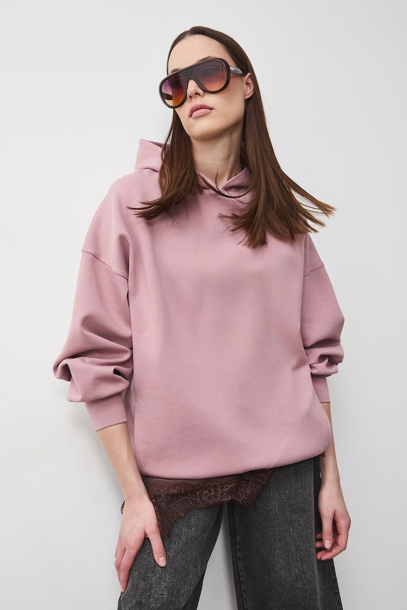 Medicine hanorac cu glugă pentru femei