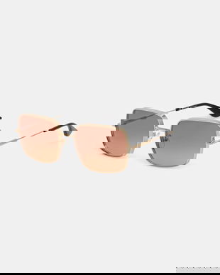 Alexander McQueen Ochelari de soare pătrați pentru femei