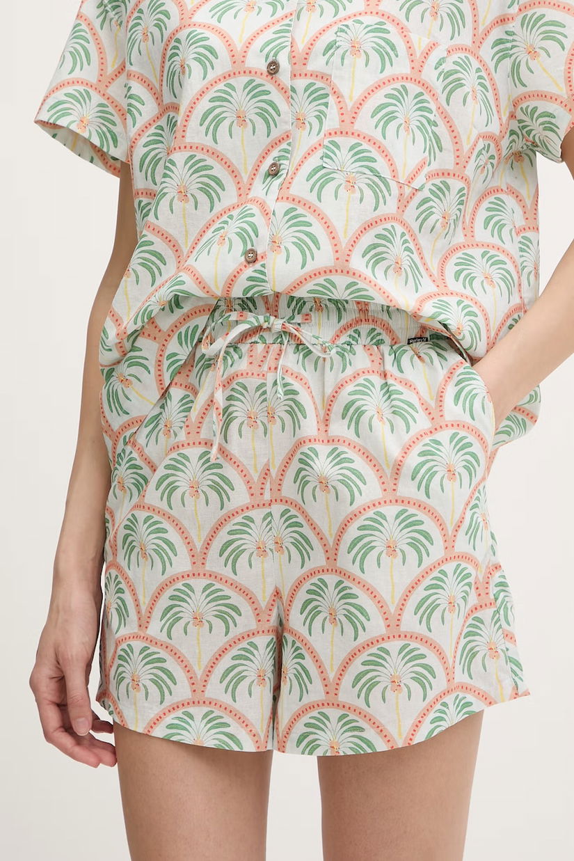 Hurley pantaloni scurți femei din bumbac BEACH