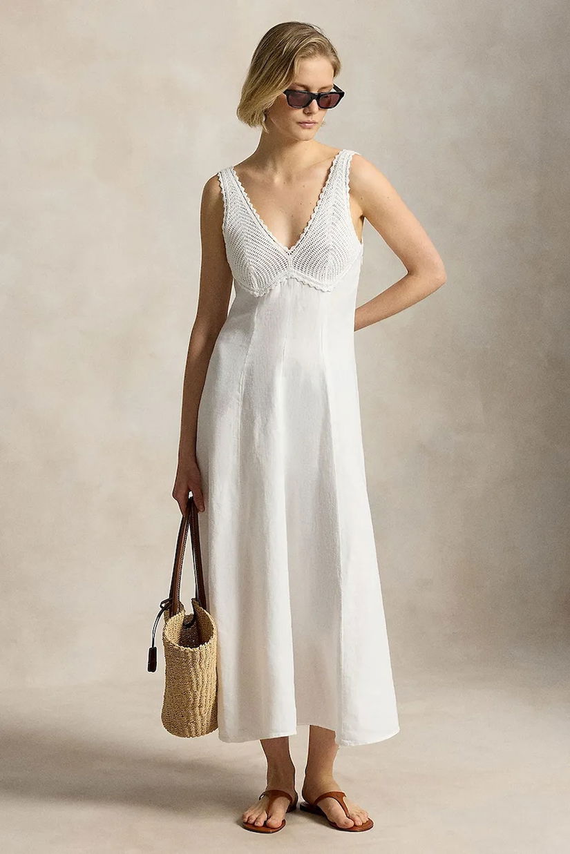 Polo Ralph Lauren rochie de vară de in