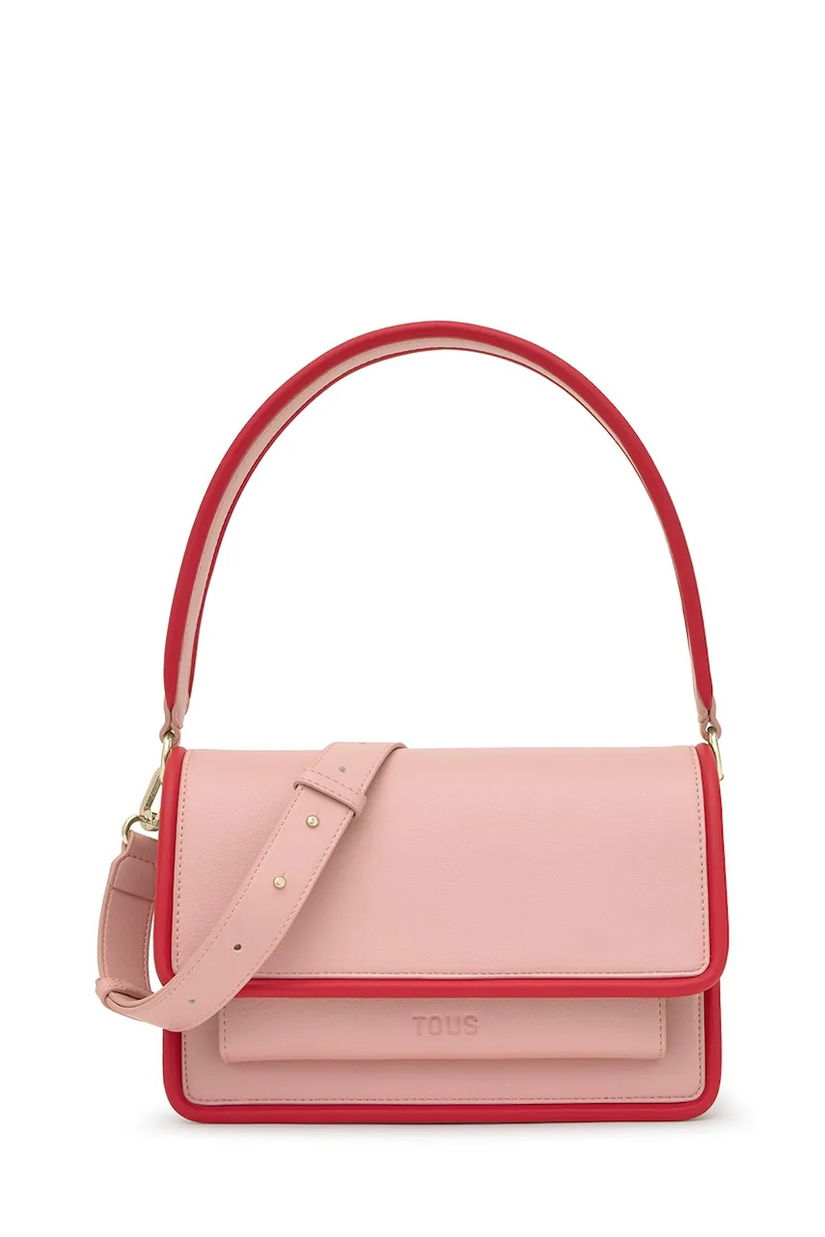 Tous Geantă poștaș femei cu imitație de piele