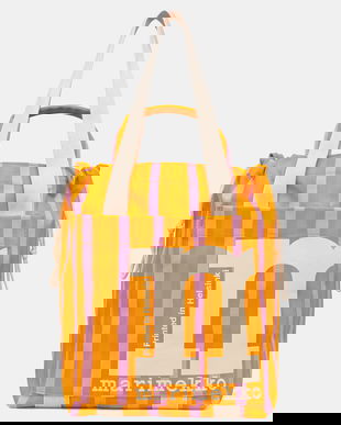 Marimekko tote bag de damă din bumbac