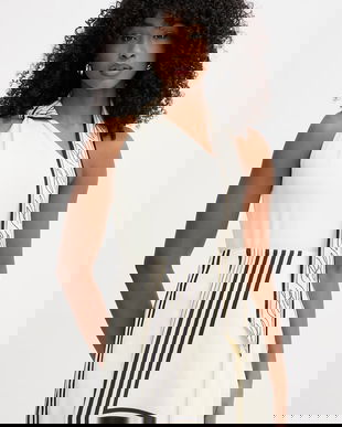 Karl Lagerfeld bluză asimetrică de femei din vâscoză