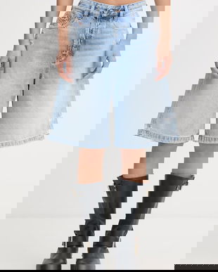 Diesel bermude femei din bumbac DE-SIRE