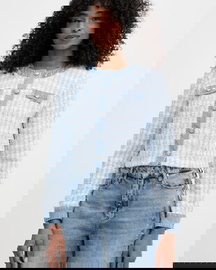 Morgan sacou de femei din bumbac