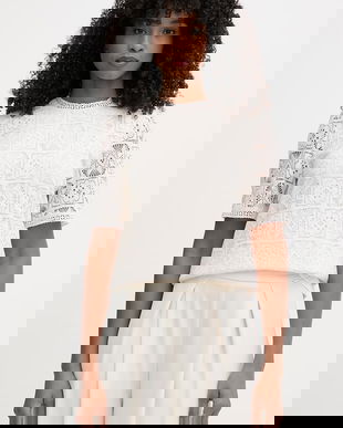 Morgan bluză feminină cu bumbac