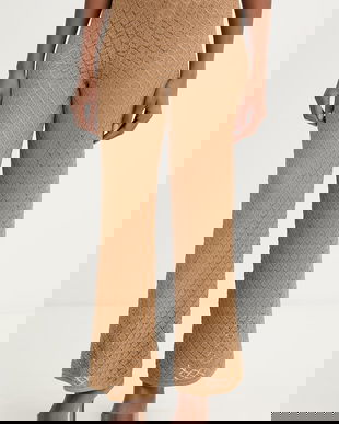 Twinset Pantaloni de damă cu vâscoză