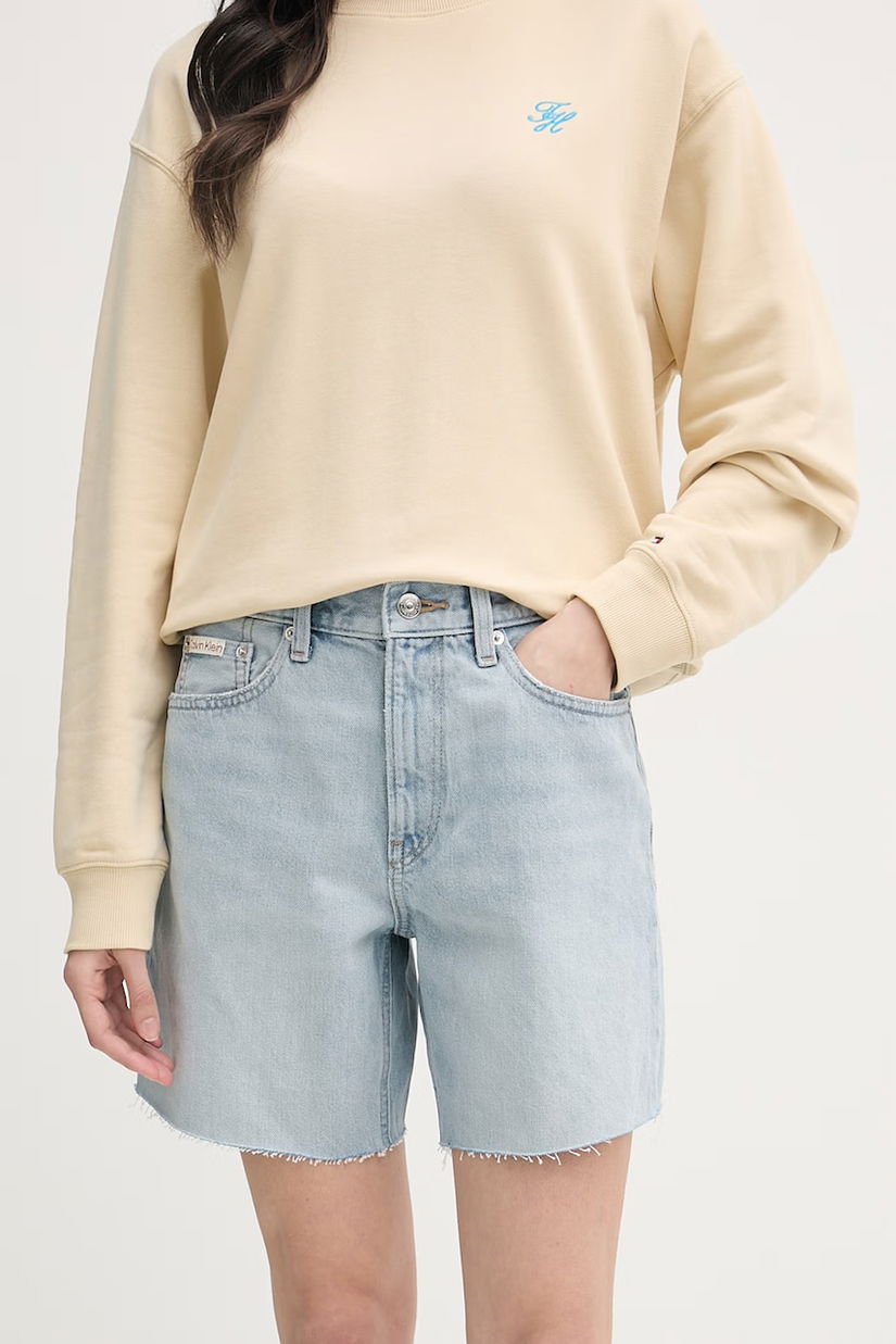 Calvin Klein Jeans pantaloni scurți de damă din denim