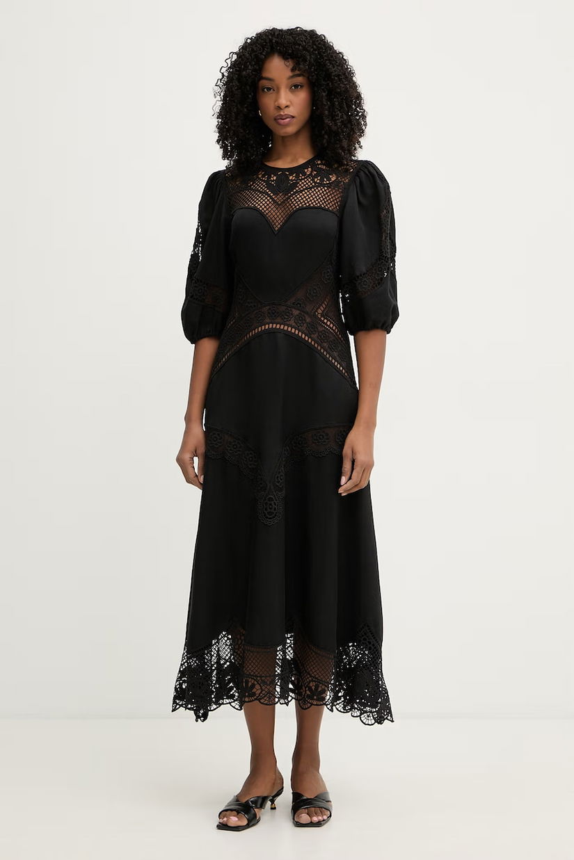 Twinset rochie evazată cu vâscoză