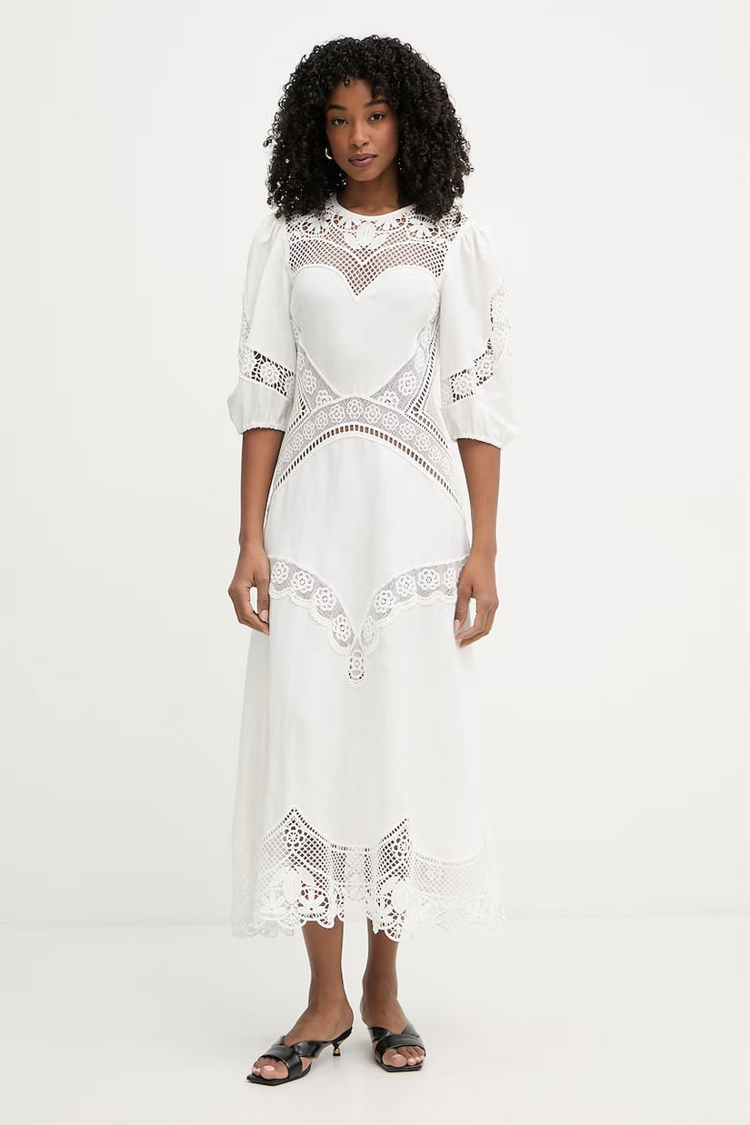 Twinset rochie evazată cu vâscoză