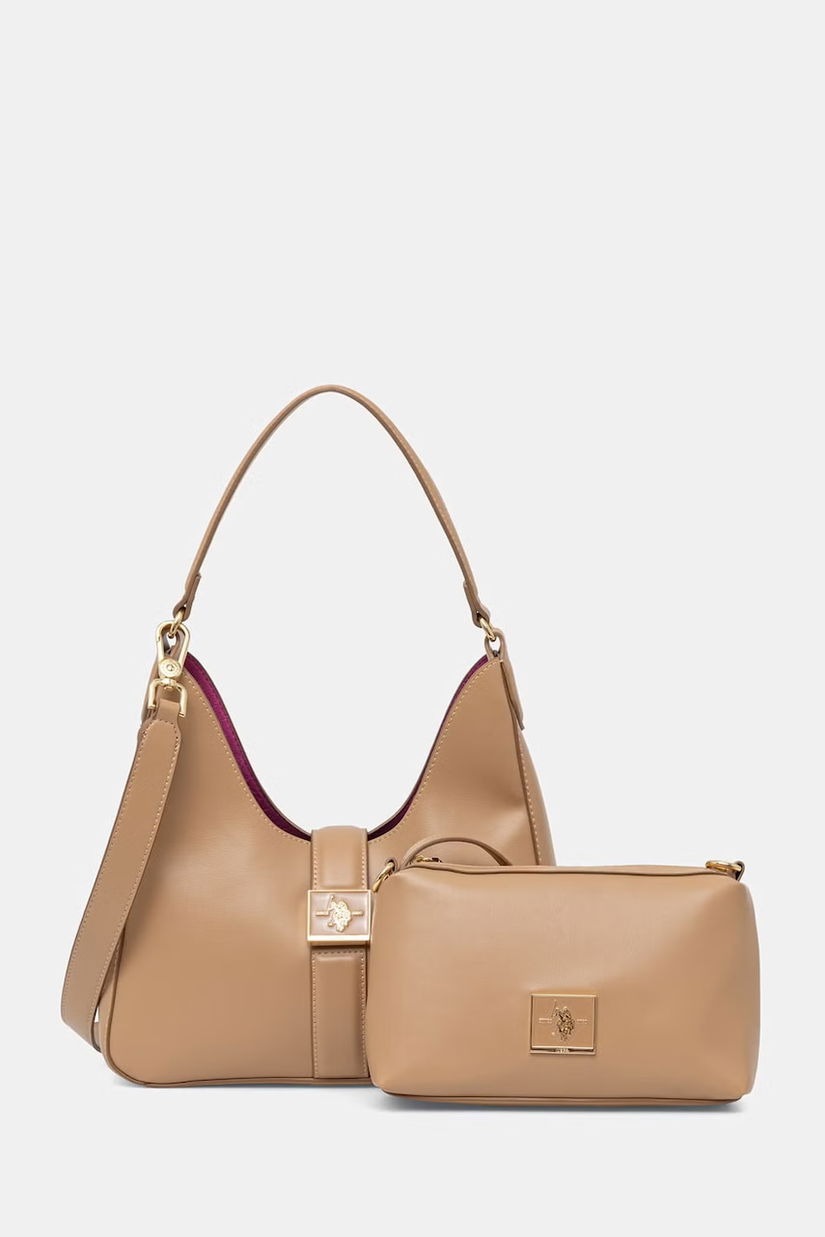 U.S. Polo Assn. geantă crossbody pentru femei, cu imitație de piele MARGARET