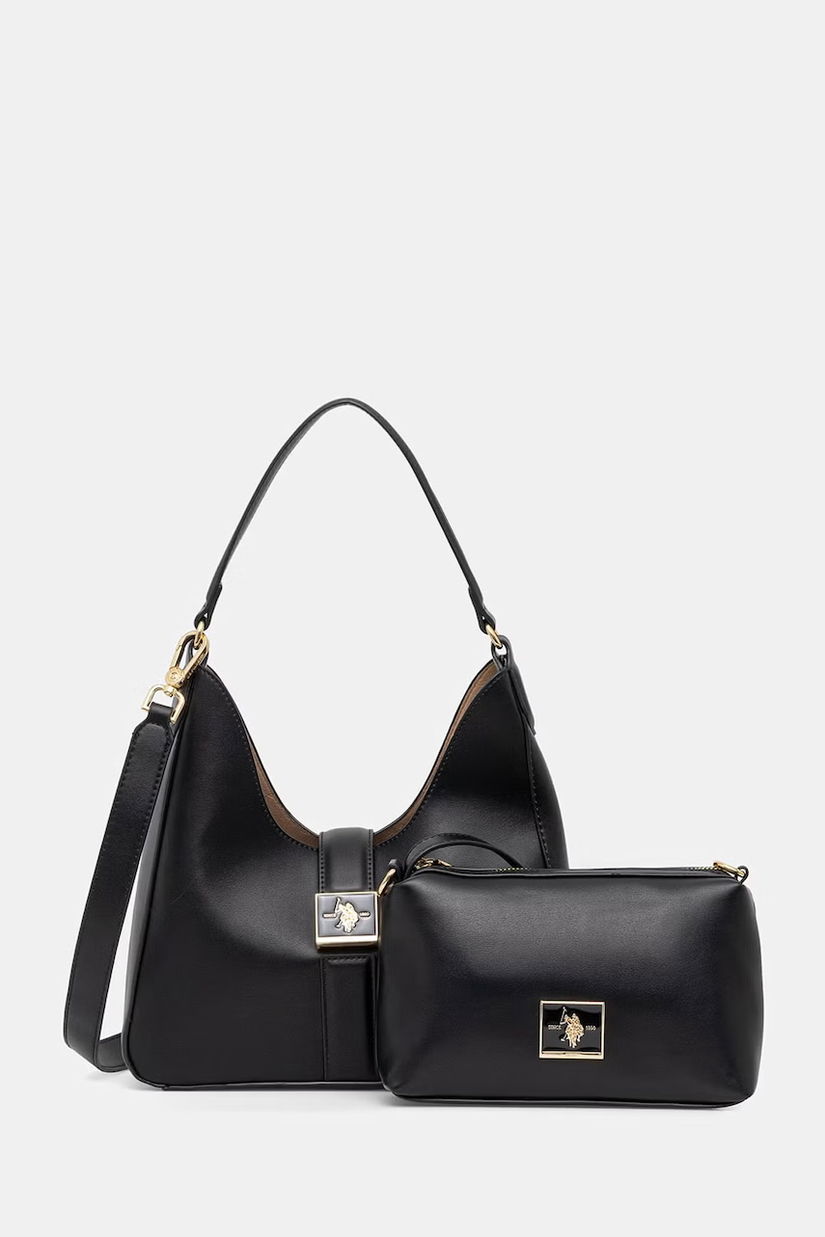 U.S. Polo Assn. geantă crossbody pentru femei, cu imitație de piele MARGARET