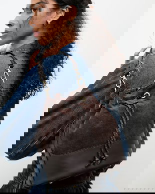 Answear.LAB sac pentru femei, din piele întoarsă