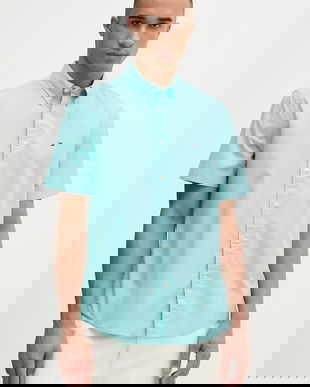 Tommy Hilfiger cămașă pentru bărbați, din bumbac