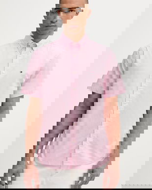 Tommy Hilfiger cămașă pentru bărbați de bumbac