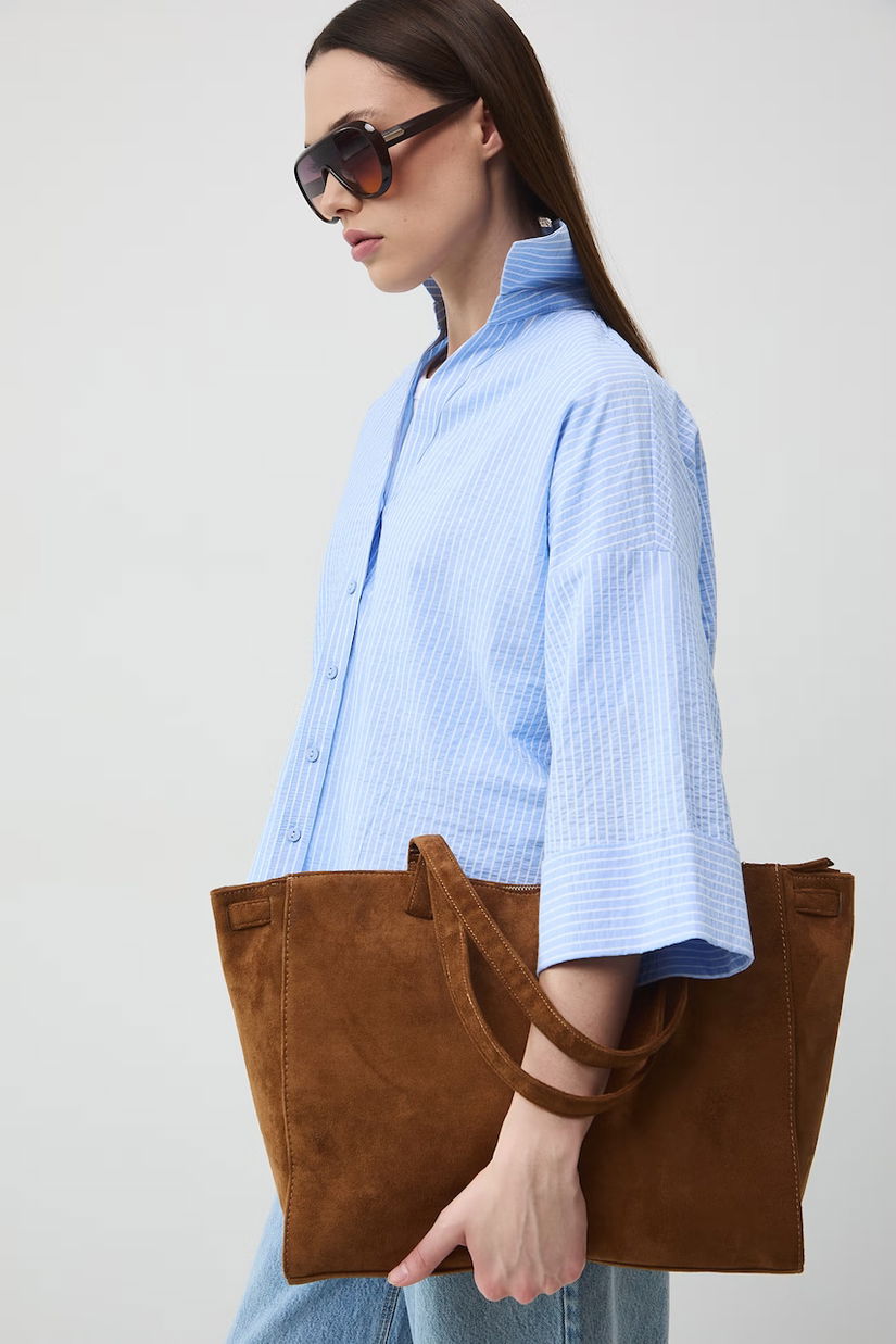 Medicine cămașă pentru femei, din bumbac cu elastan