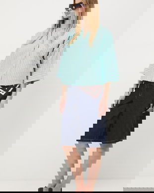 Medicine cămașă pentru femei, din bumbac cu elastan