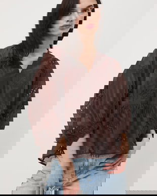 Medicine bluză pentru femei, cu lyocell