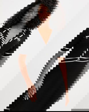 Morgan rochie cu vâscoză